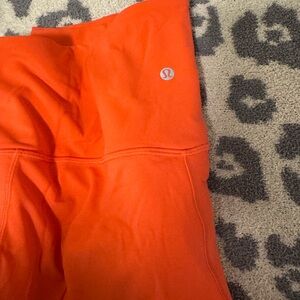 Lululemon Pale Raspberry Align Leggings 23” inseam with pockets